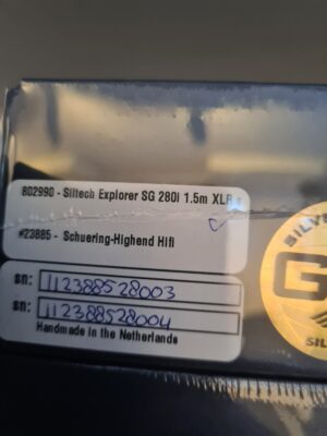 Siltech Explorer SG 280i XLR (Angebot Auslaufmodell)