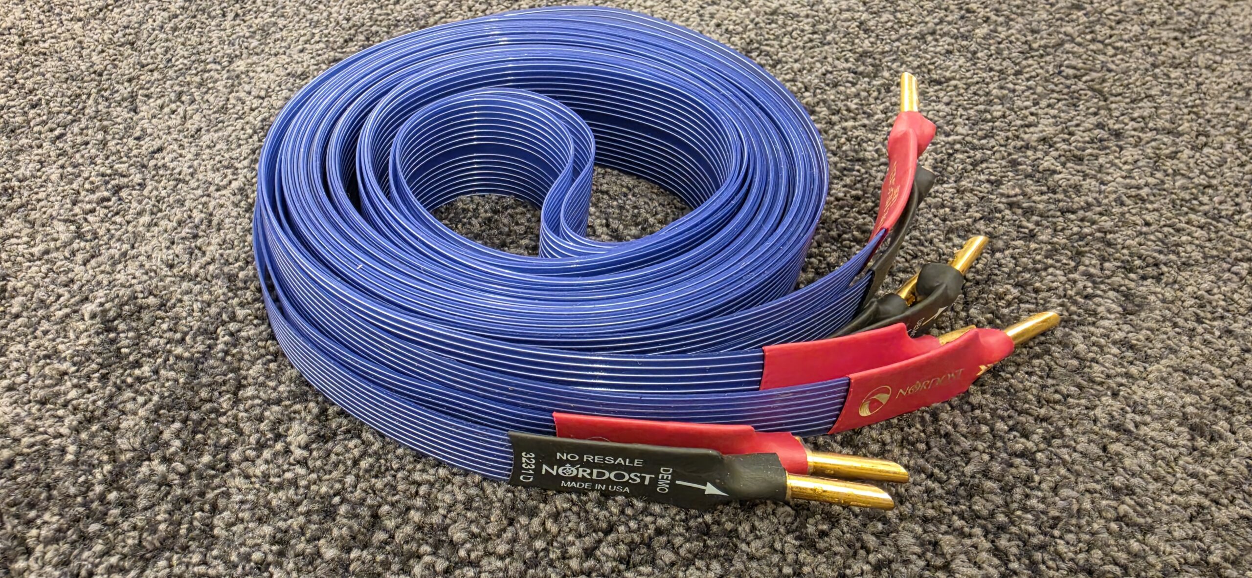 Nordost Blue Heaven Lautsprecherkabel 1 x 4 Meter Bananenstecker (Angebot Auslaufmodell / Aussteller nie benutzt)