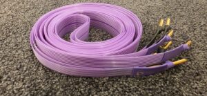 Nordost Purple Flare Lautsprecherkabel 1 x 4 Meter Bananenstecker (Angebot Auslaufmodell / Aussteller nie benutzt)