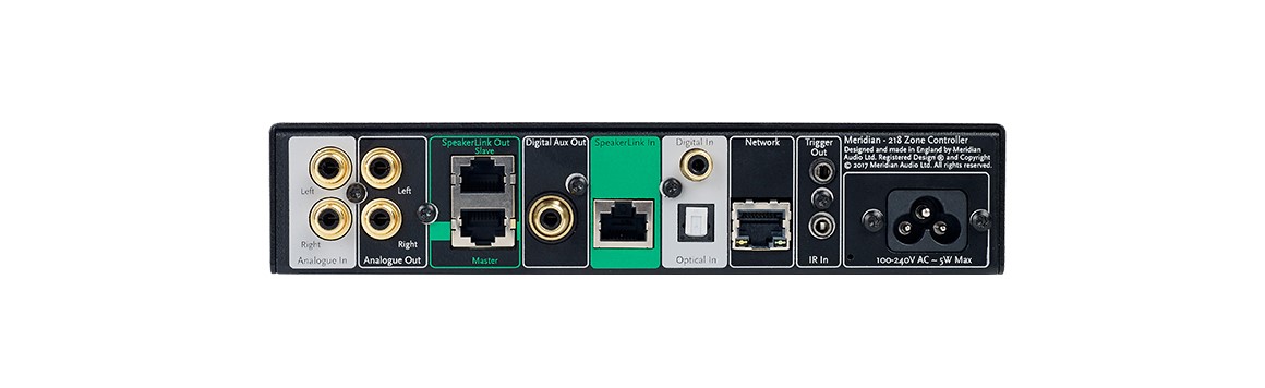 Meridian 218 Zone Controller – Bild 4
