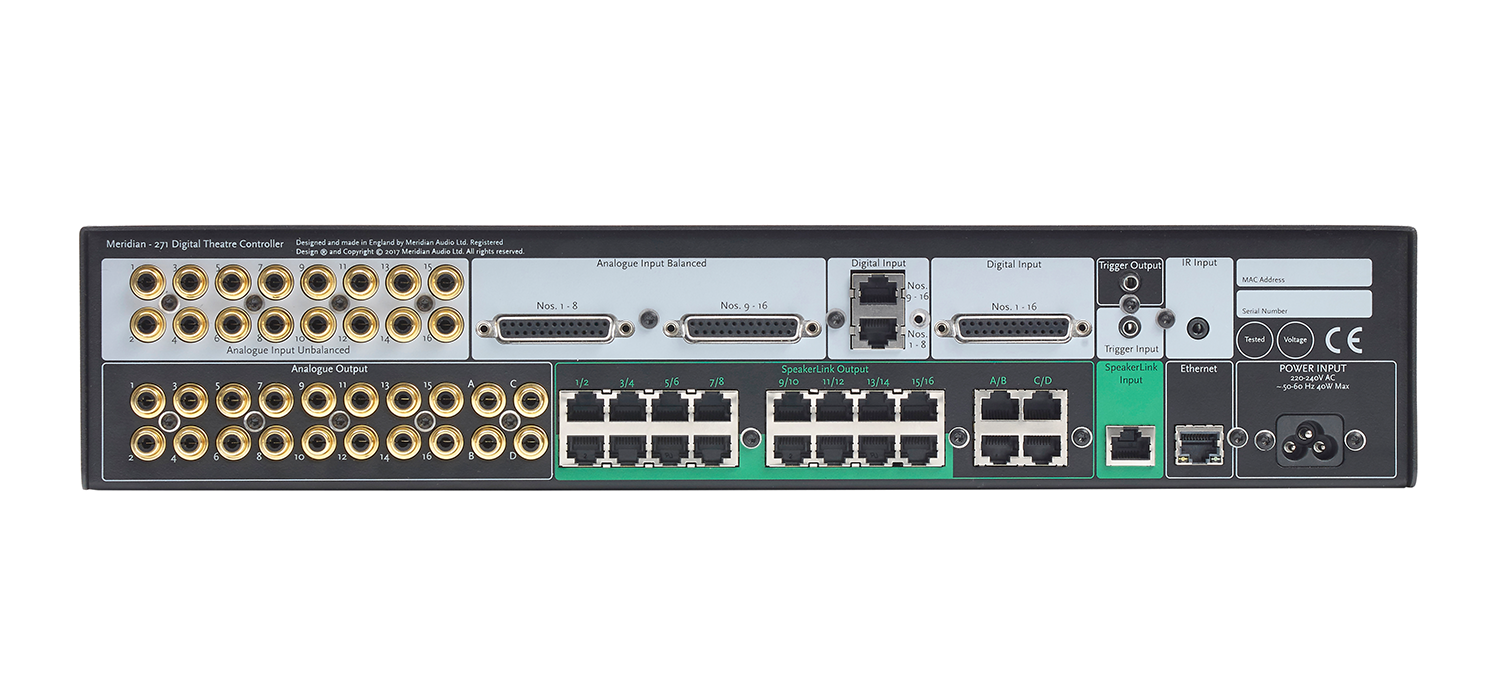 Meridian 271 Digital Theatre Controller – Bild 7