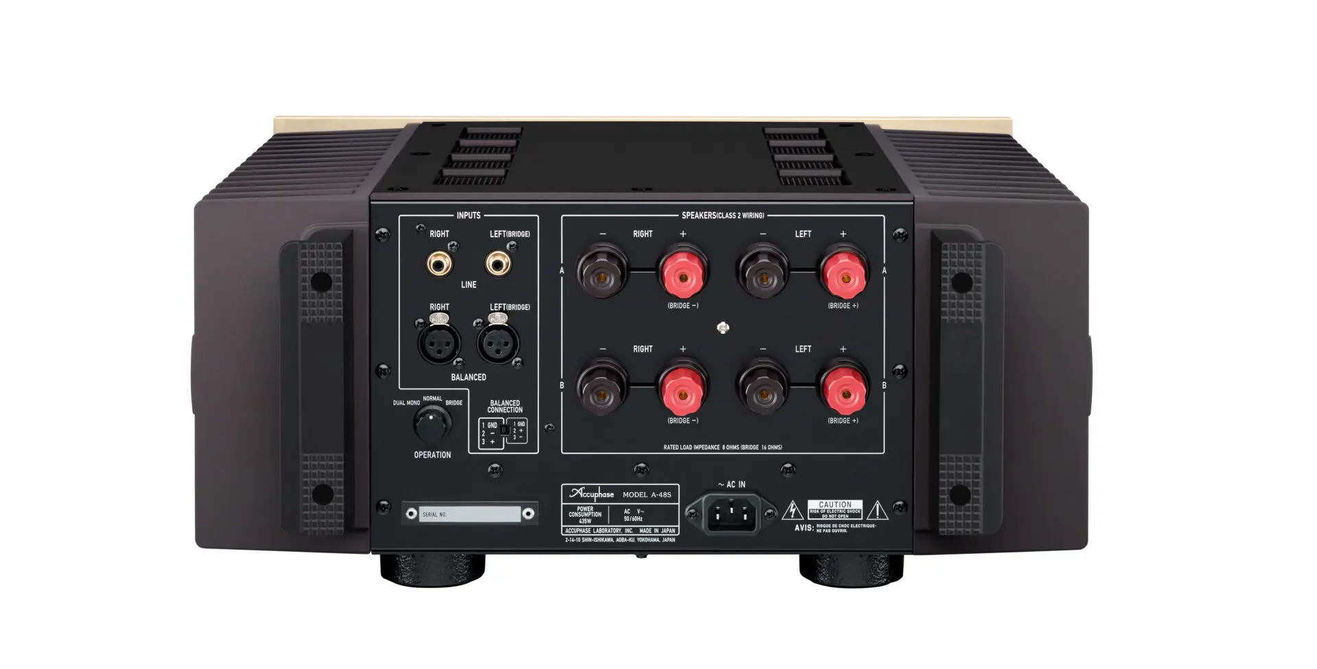 Accuphase A-48S Class-A Stereo-Endstufe – Bild 2