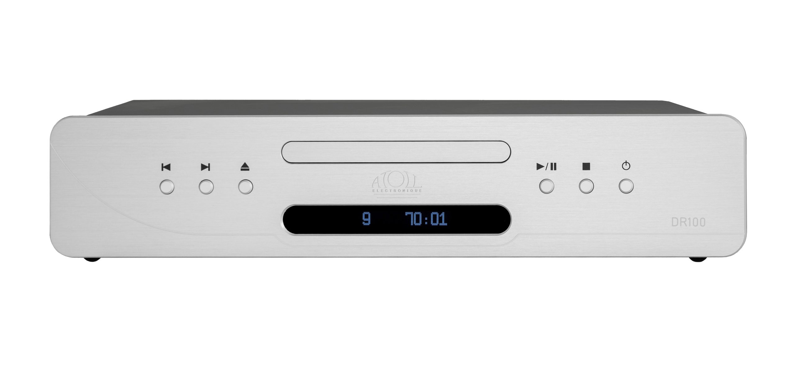 Atoll_DR100 EVO_silber_front