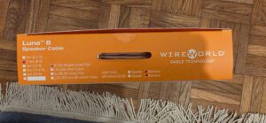 Wireworld Luna 8 Lautsprecherkabel 1 x 2,5 Meter Single-Wire Banana (Angebot Auslaufmodell)