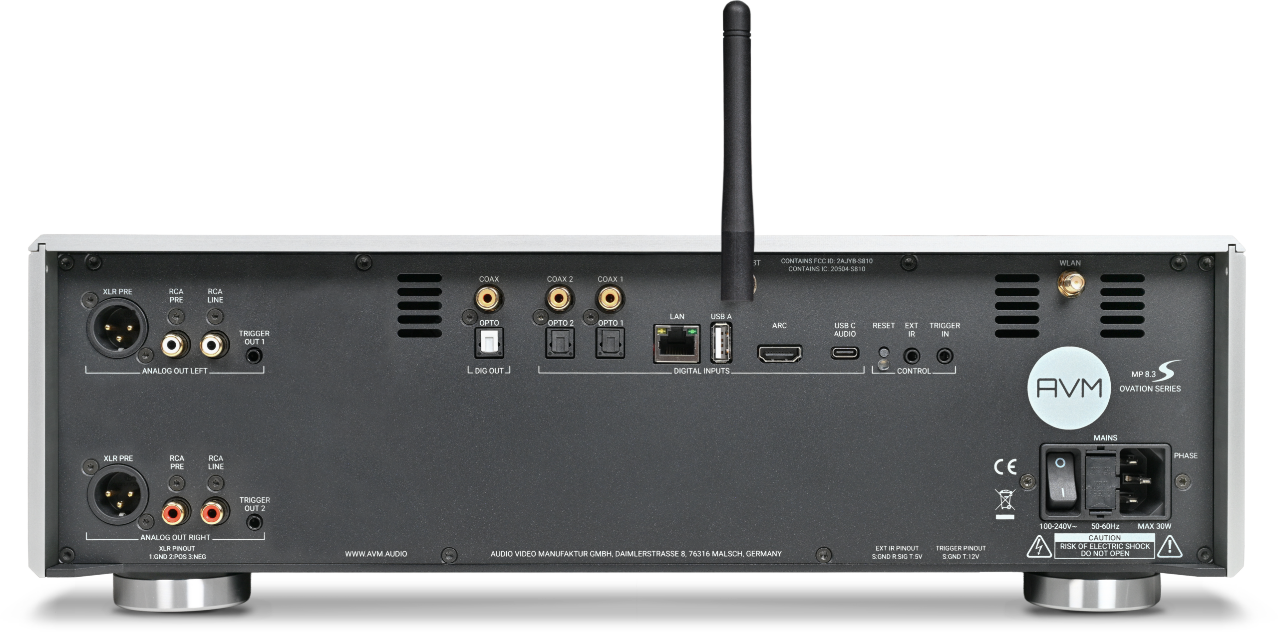 AVM Ovation MP 8.3 S Media & CD-Player – Bild 3