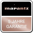 Marantz Logo 5YearsWarranty DE