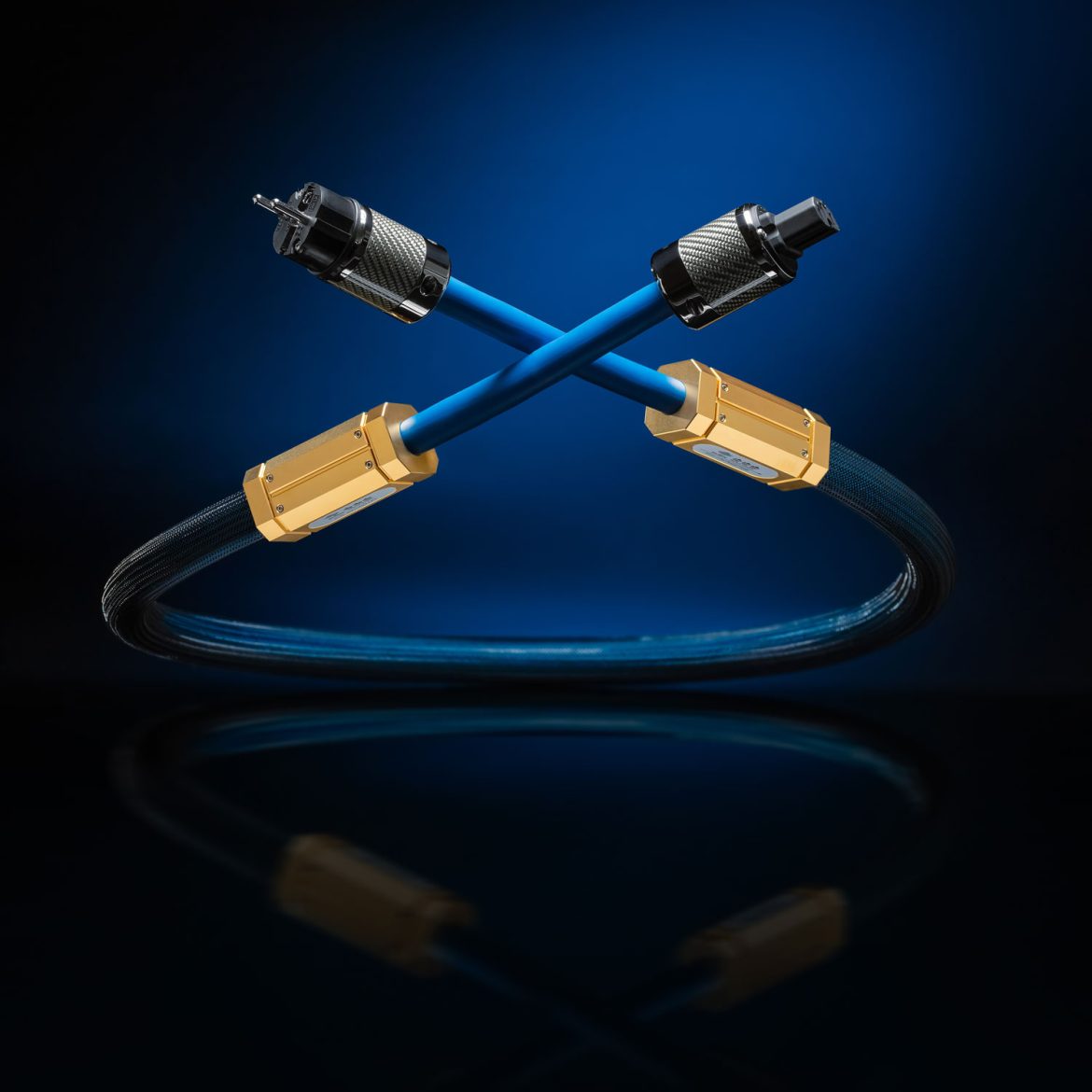 High End Netzkabel / Stromkabel AC-4005 AIR | Schuko - C19 | UHQ - 2 M