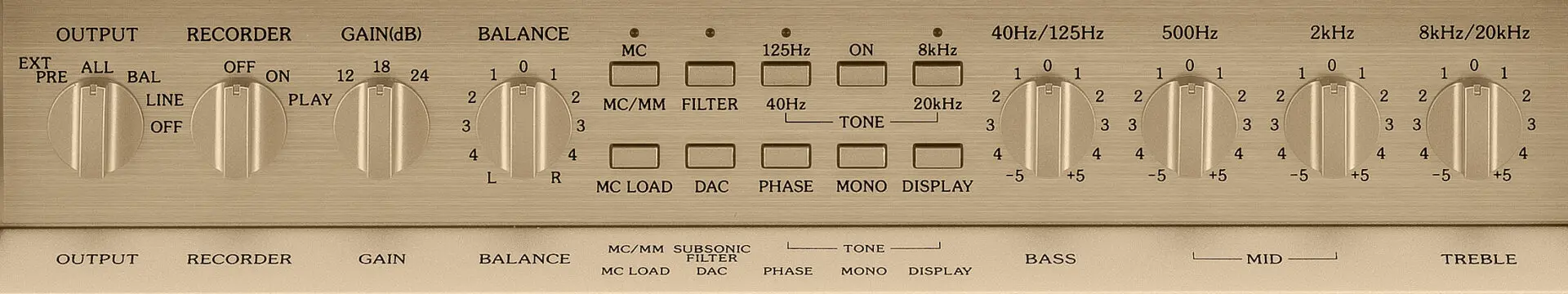 Accuphase C-2300 – Präzisions-Stereo-Vorverstärker – Bild 8