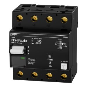 Doepke Audio FI Fehlerstromschutzschalter DFS 4 063-4/0,03-F Audio