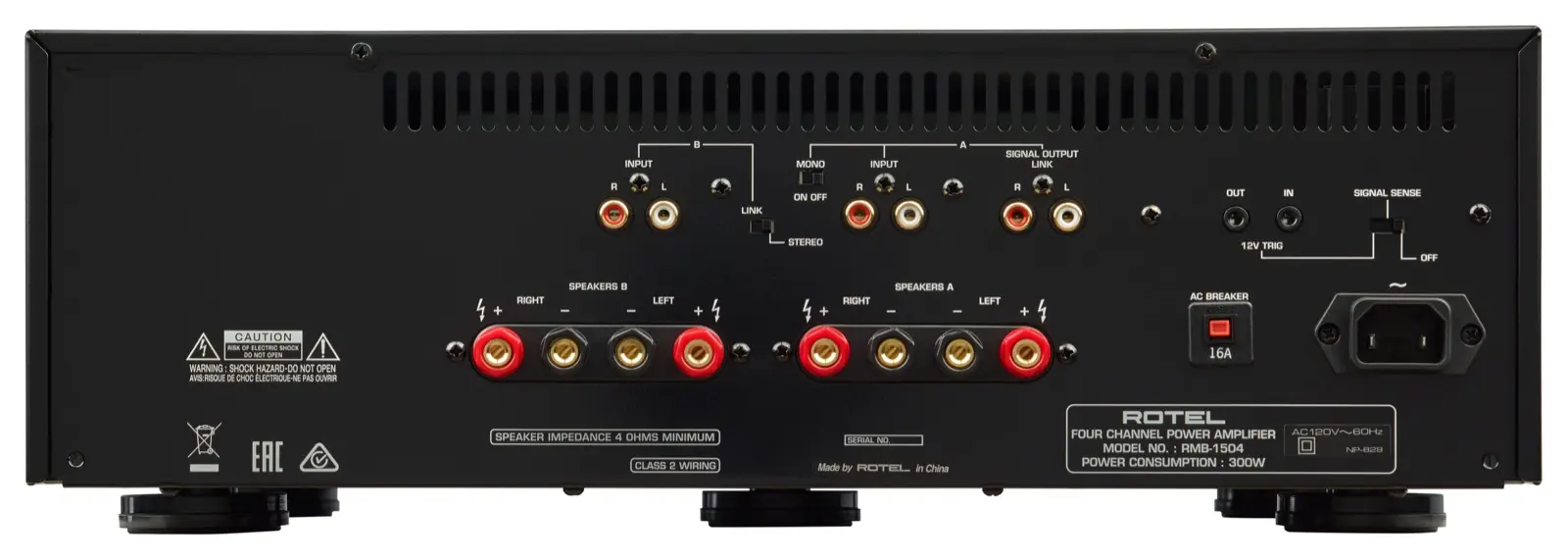 Rotel RMB-1504 AV-Endstufe – Bild 2