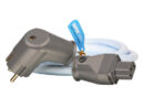 Supra Cables LoRad MK II Netzkabel mit SW-EU Stecker gewinkelt
